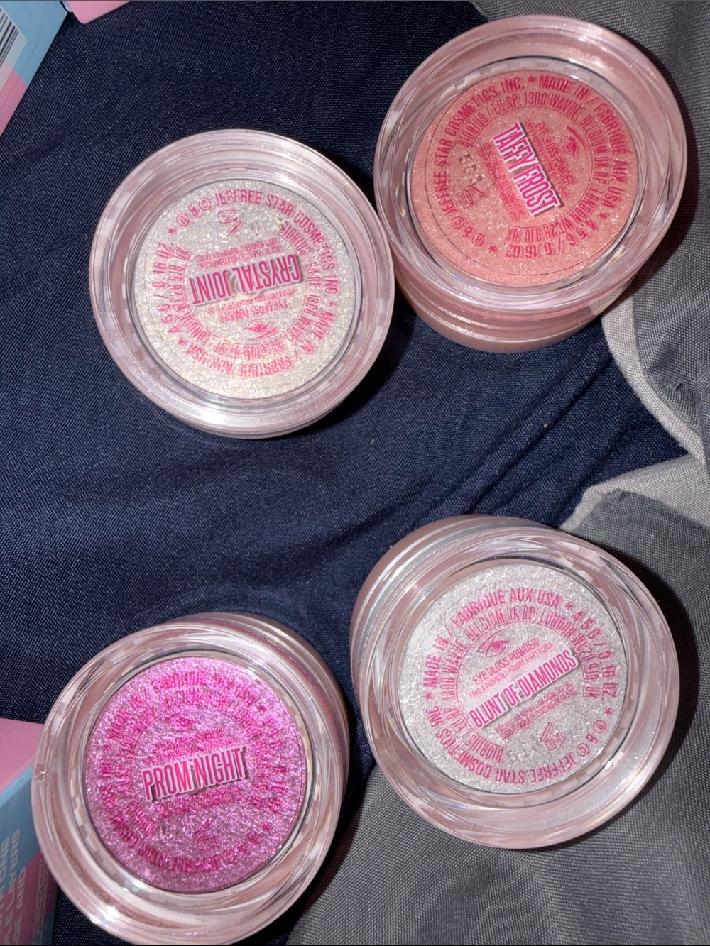 Jeffree Star set of 4 eye gloss - Picture 3 of 3